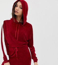 Худи с полосой по бокам ASOS DESIGN Tall - Красный