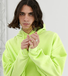 Oversize-худи лаймового цвета Reclaimed Vintage Inspired - Зеленый