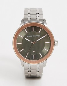 Наручные часы Armani Exchange AX1470 Maddox 46 мм - Серебряный