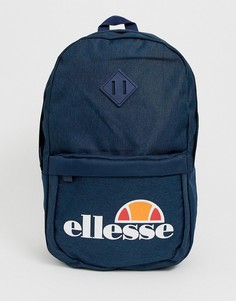 Темно-синий рюкзак с логотипом ellesse Duel - Темно-синий