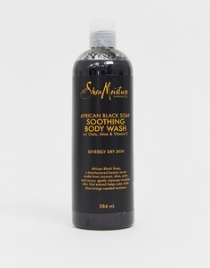 Успокаивающее средство для тела с африканским черным мылом Shea Moisture, 384 мл - Бесцветный