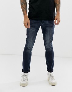 Темные джинсы скинни Burton Menswear - Синий