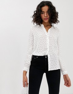Рубашка с якорями Vero Moda - Белый