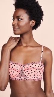 For Love & Lemons Claudia Underwire Bikini Top