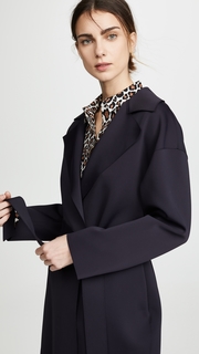 Harris Wharf London Dropped Shoulder Belted Coat