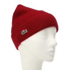 Шапка LACOSTE RB3502 бордовый