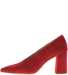 Замшевые туфли на устойчивом каблуке Michael Michael Kors