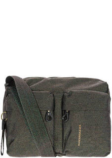 Текстильная зеленая сумка через плечо Mandarina Duck