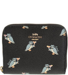 Кошелек оригинальной расцветки на молнии Coach