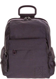 Фиолетовый текстильный рюкзак с одним отделом Mandarina Duck
