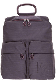 Текстильный рюкзак с одним отделом и карманами Mandarina Duck