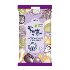 Влажные салфетки Aura Tropic