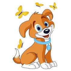 Molly Картина по номерам Щенок