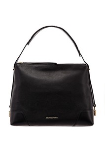 Черная кожаная сумка Crosby Michael Michael Kors