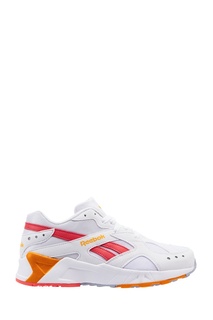 Бело-оранжевые кроссовки Aztrec Reebok