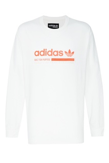 Белый лонгслив Kaval Graphic Adidas