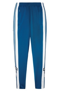 Бело-синие спортивные брюки Adibreak Adidas