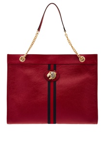 Красная сумка-тоут Rajah Gucci