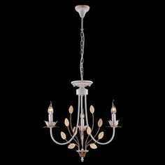 Подвесная люстра Eurosvet 60023/3 белый с золотом