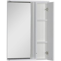 Зеркальный шкаф Aquanet Доминика 60 LED цвет бел (171918)