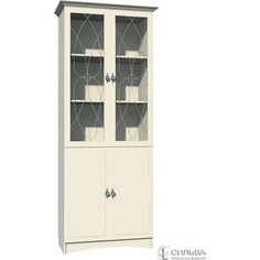 Шкаф комбинированный Сильва НМ 009.23 прованс белый Silva