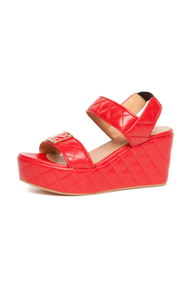 platform sandals Love Moschino