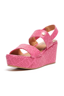 platform sandals Love Moschino