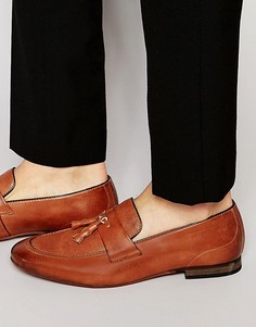 Светло-коричневые лоферы с кисточками River Island - Рыжий