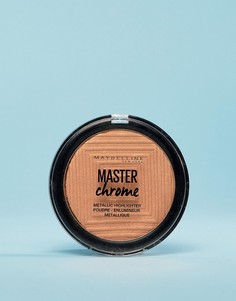 Металлизированный хайлайтер Maybelline Master Chrome - Золотой