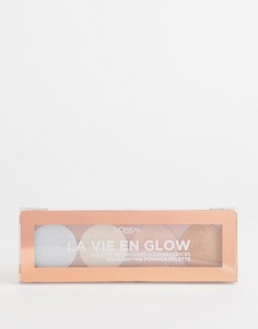 Палитра хайлайтеров LOreal Paris La Vie En Glow Cool Glow - Мульти