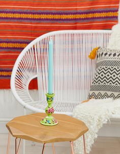 Деревянный подсвечник с отделкой ручной работы Ian Snow - Мульти