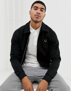 Черная трикотажная куртка Fred Perry x Miles Kane - Черный