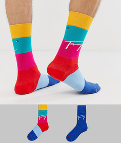 Набор из 2 пар носков в стиле колор блок Tommy Jeans - Мульти