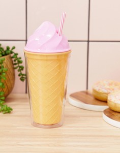 Розовый стакан в виде мороженого Sunnylife - Розовый