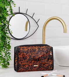 Несессер с черепаховым рисунком Skinnydip - Коричневый