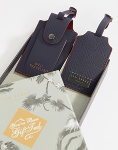 Набор багажных бирок Ted Baker - Розовый