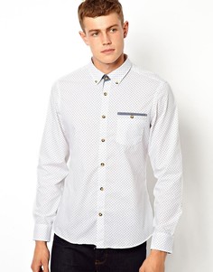 Рубашка в горошек River Island - Белый