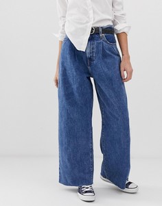 Широкие джинсы со складками и отделкой спереди Levis - Синий Levis®