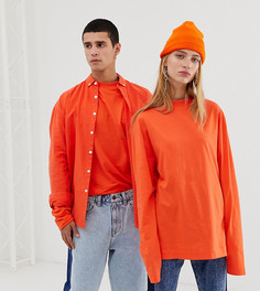Лонгслив COLLUSION Unisex - Оранжевый
