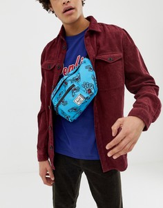 Синяя сумка-кошелек вместимостью 3,5 л Herschel Supply Co x Santa Cruz Seventeen - Синий
