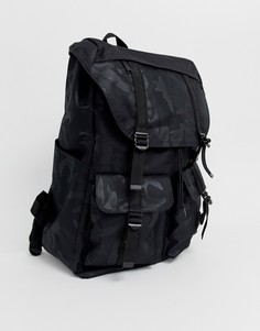 Черный рюкзак с камуфляжным принтом вместимостью 33 л Herschel Supply Co Buckingham - Черный