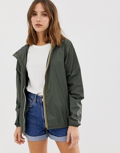 Водонепроницаемая куртка на молнии K Way claude 3.0 - Черный