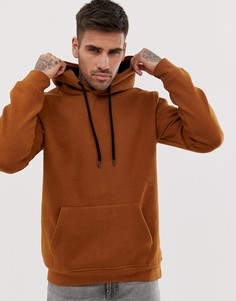 Худи светло-коричневого цвета Bershka - Рыжий
