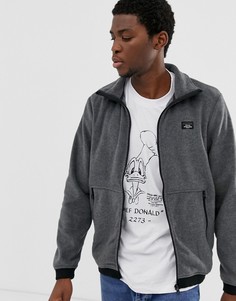 Серая флисовая куртка Pull&Bear - Черный