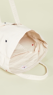 SUNDRY Hearts + Stars Fold Over Tote