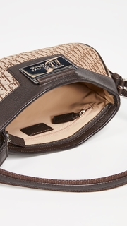 What Goes Around Comes Around Dior Brown Street Chic Small Shoulder Bag