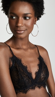 ANINE BING Lace Bra With Trim