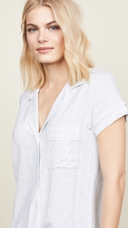 Eberjey Abstract Animal Shorts PJ Set