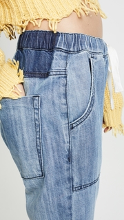 One Teaspoon Shabbies Drawstring Boyfriend Jeans