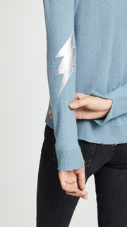 Zadig & Voltaire Bolt Patch Cashmere Sweater